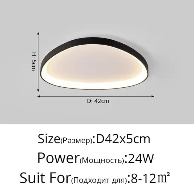 Plafonnier LED moderne pour salon, chambre, cuisine, salle à manger, lustre de plafond, lumière inté