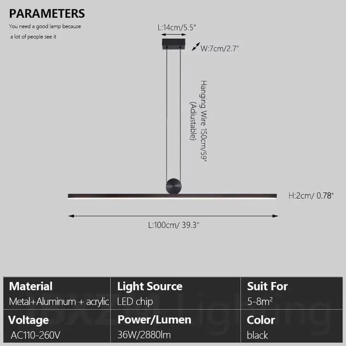 Lampes suspendues pour îlot de cuisine, lustre pour salle à manger, lampe suspendue pour plafond, lu