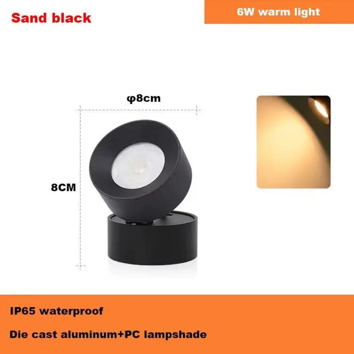 Lampe murale extérieure étanche pour cour, villa, portail, terrasse, jardin, enclos, balcon - Décora