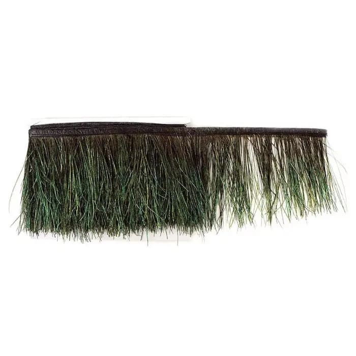 Plumes de fumée de paon naturelles de 1 mètre, garnitures frange ruban de Satin, plumes de couture p