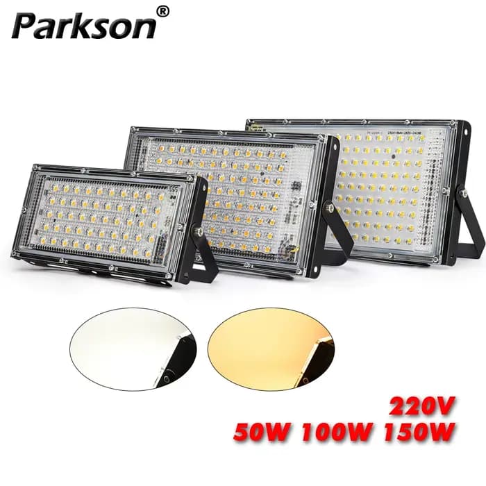 Projecteur LED pour maison extérieure 50W 100W 150W AC 220V Foco LED plafonnier extérieur Dowm éclai