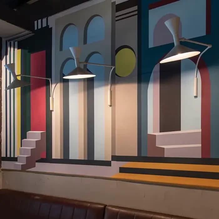 Applique Murale Réglable de Styliste de Marseille, Luminaire Rotatif, Idéal pour un Salon, une Chambre à Coucher ou une Trompent
