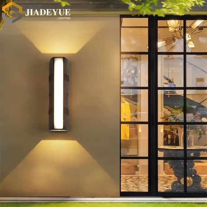 LED applique murale extérieure IP65 étanche jardin lumière escaliers allée couloir Villa jardin mur extérieur trois voies lumineux projecteur