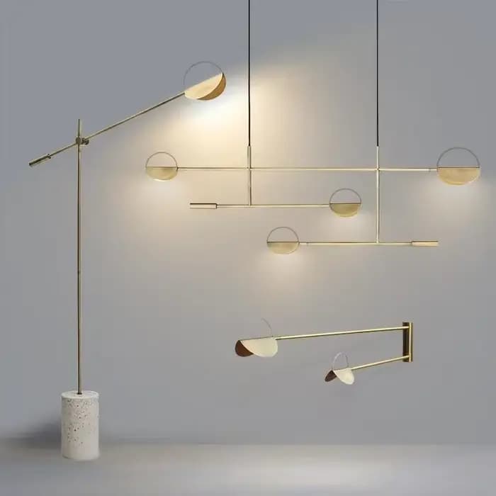 Lampe sur pied de luxe moderne nordique, lampe LED artistique créative, lampe de chevet pour chambre à coucher, lampe de bureau, lampe sur pied en marbre tendance pour la décoration de la chambre et d
