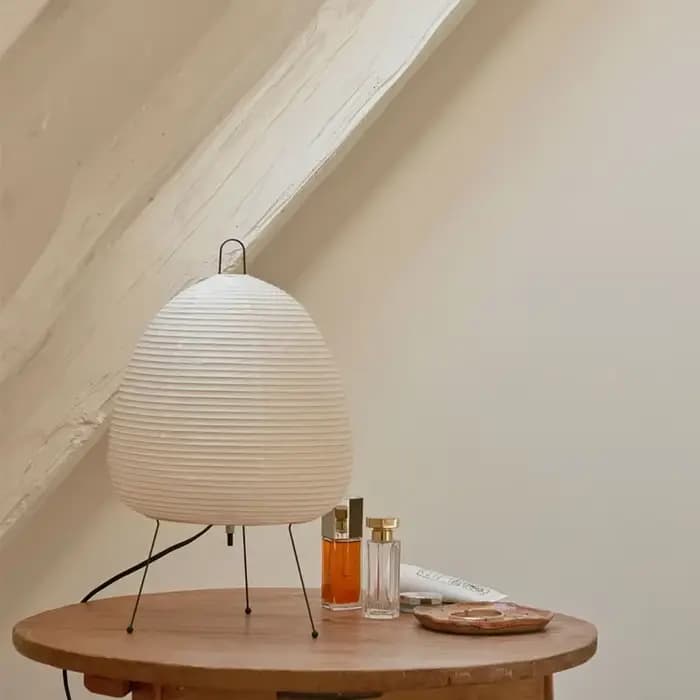 LED lampe de Table moderne minimaliste main berceau Xuan papier pour salon étude chambre hôtel intérieur Art créatif décor Luminaire