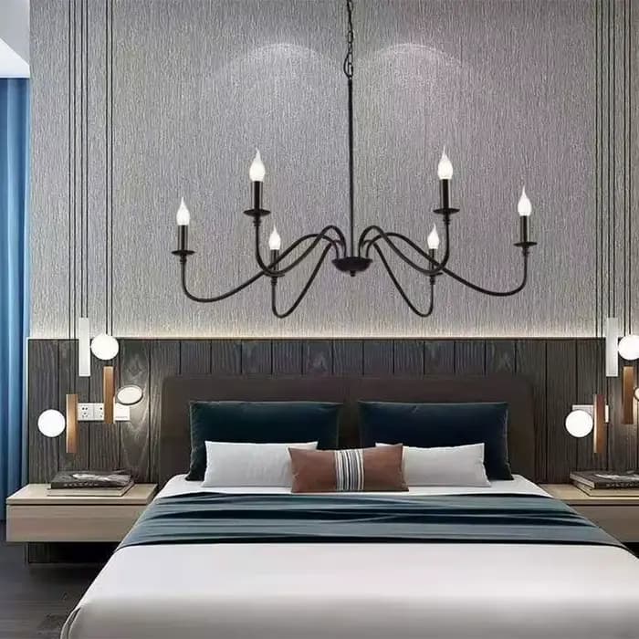 Lampes suspendues industrielles E14 pour île cuisine salle à manger plafonniers suspendus lustre éclairage pour chambre