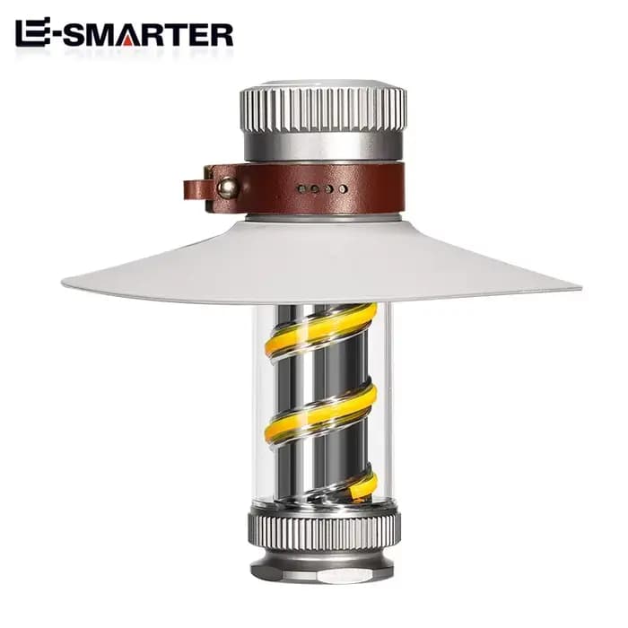 Lampe de poche étanche en laiton COB pour camping, lampes de tente d'extérieur, torche à intensité variable, charge de type C, lampe d'urgence pour la pêche, la randonnée