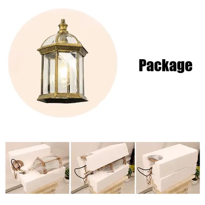 Lampe d'extérieur à suspension pour jardin, lanterne étanche, plafonniers pour couloir, couloir, allée, cour, balcon