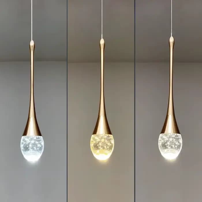 Lustre en cristal de luxe pour villa, escalier, salon, lampe suspendue, chambre à coucher, chevet, lumière LED, hall d'hôtel, luminaires suspendus en cristal