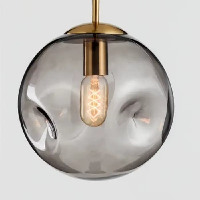 Lampes suspendues modernes nordiques lampe suspendue boule de verre créative pour salle à manger chambre Bar décor Loft Luminaire luminaires