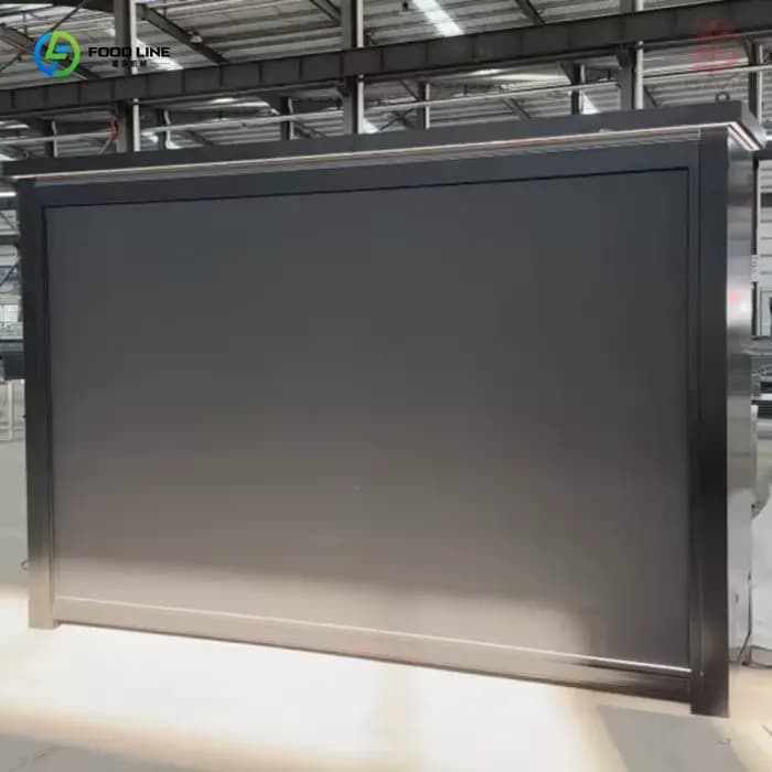 Îlot de cuisine extérieur personnalisé, léger, durable, avec structure en aluminium, équipé d'un évier et d'un meuble de rangement