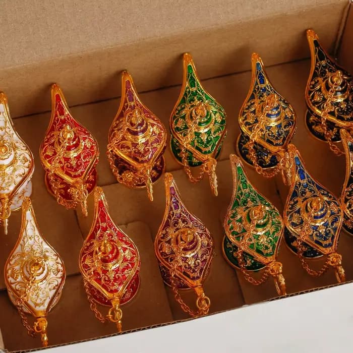 Lampe Aladdin, décoration artisanale de bureau, ornement pour salon, bureau, chambre à coucher, cadeau de fête