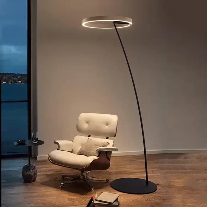Lampadaire de pêche de luxe italien LED lumière sur pied pour salon canapé chambre étude Art moderne atmosphère lumière décorative