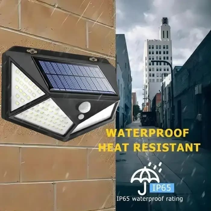 Lampe solaire multifonctionnelle décoration de jardin extérieur lumière LED solaire étanche projecteur alimenté par la lumière du soleil avec capteur de mouvement
