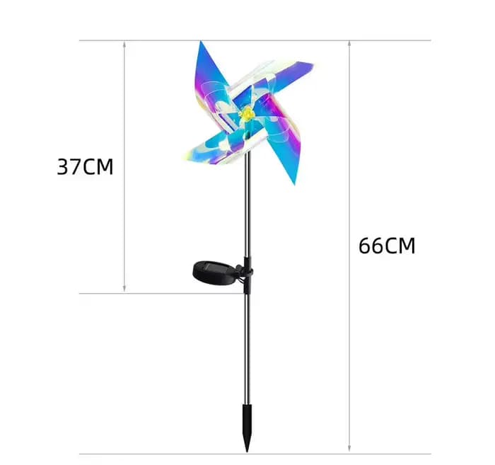 Lampe solaire en forme de pissenlit pour l'extérieur, idéale pour la décoration de jardin, de cour, de patio et de paysage
