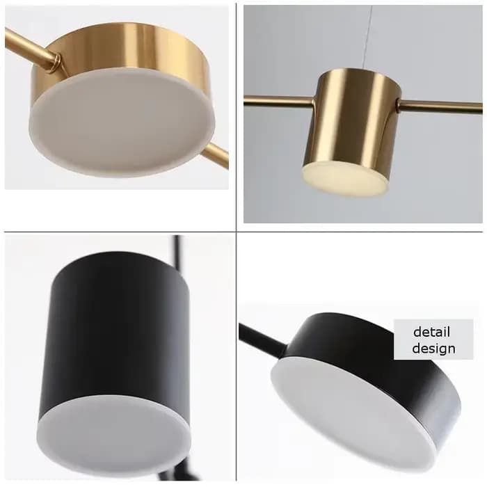 Lustres décoratifs pour la décoration de la maison, luminaire de style minimaliste en forme de branche, parfait pour la salle à manger, le bar, la cuisine