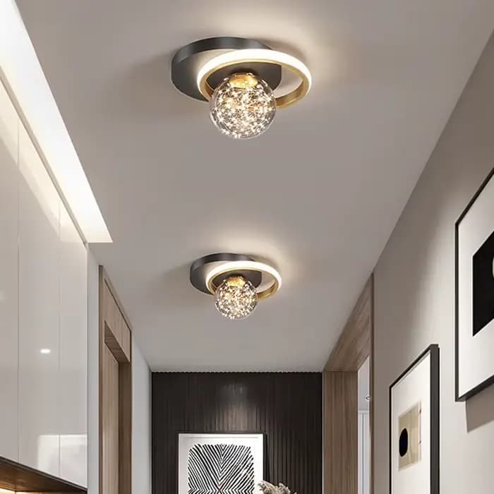 2023 Nouveau Plafonnier Allée Décor À La Maison Salon Table À Manger Chambre Placard Vestiaire Couloir Moderne Petit Plafonnier LED