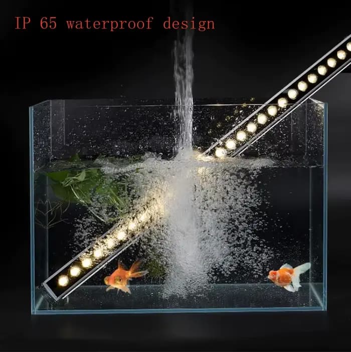 LED mur rondelle paysage lumière DC24V lumières extérieures mur linéaire lampe projecteur 100 cm wallwasher Led IP65 étanche extérieur