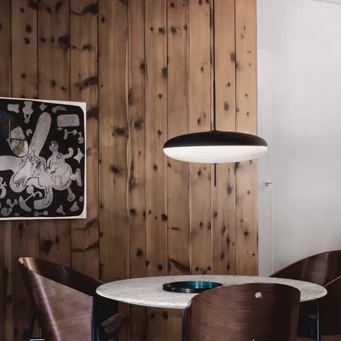 Lampe LED suspendue au design nordique, soucoupe volante, pour chambre à coucher, salon, Bar, café, bureau, intérieur, luminaire décoratif d'intérieur Simple pour la maison