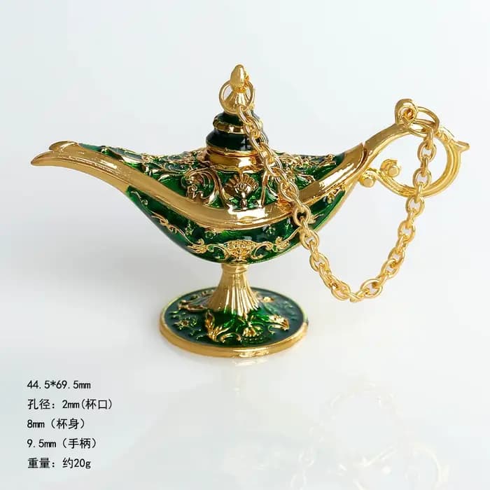 Lampe Aladdin, décoration artisanale de bureau, ornement pour salon, bureau, chambre à coucher, cadeau de fête