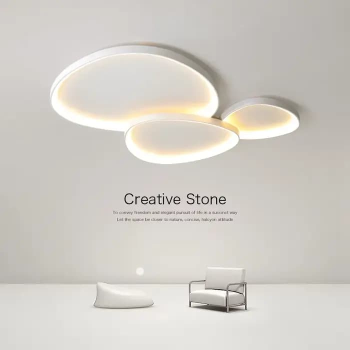 Plafonnier LED moderne pour salon, chambre, cuisine, salle à manger, lustre de plafond, lumière intérieure ultra-mince noire et blanche