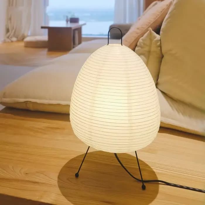 LED lampe de Table moderne minimaliste main berceau Xuan papier pour salon étude chambre hôtel intérieur Art créatif décor Luminaire