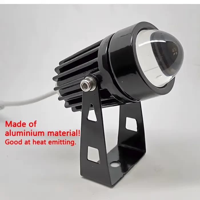 Projecteur mural LED extérieur 9W 12W éclairage paysager 220V rouge vert bleu RGB applique murale IP66 étanche un faisceau lumineux