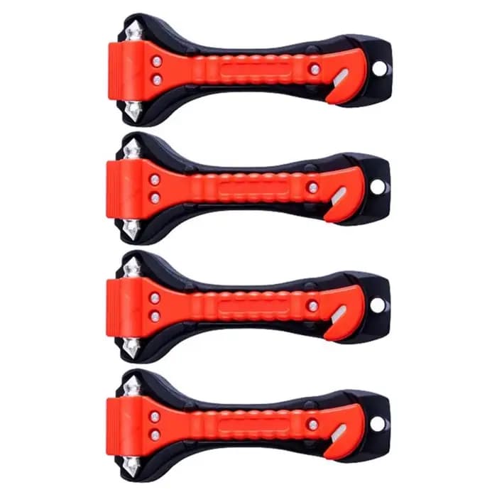 Marteau de sécurité pour véhicule, 1/2/4 pièces, bris d'urgence, verre de fenêtre, facile à utiliser pour la survie de fenêtre de voiture, outils de sauvetage, outils d'évacuation