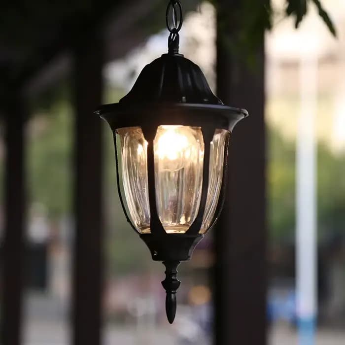 Lampe d'extérieur étanche européenne, luminaire décoratif d'intérieur, idéal pour un jardin, un couloir, un balcon, un Bar, un café ou un Restaurant