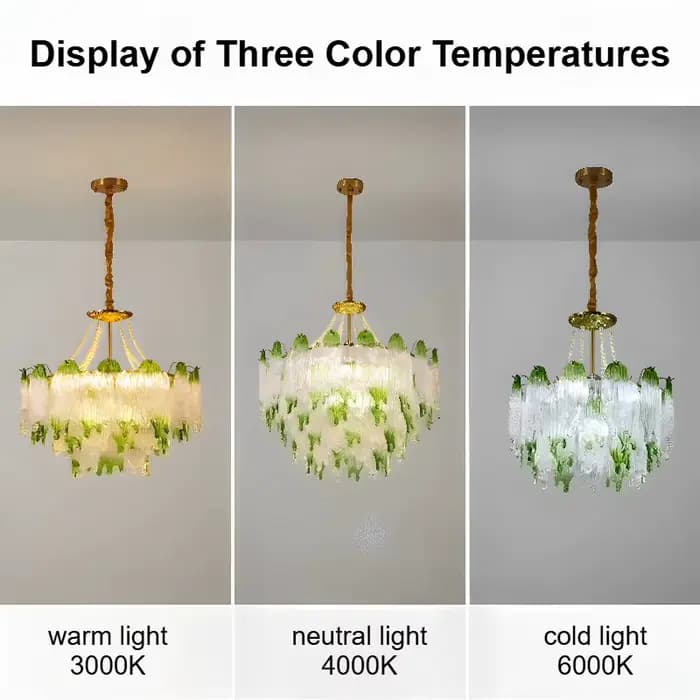 Lustre en verre de Murano design pour salon chambre salle à manger décor vert Vintage verre suspension luminaire intérieur