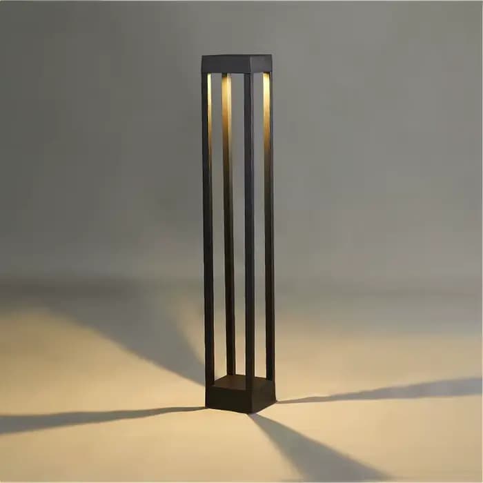 Lampe de pelouse extérieure à mât haut, lampe de paysage de cour, ingénierie, étanche, moderne, minimaliste, vert, jardin, parc, personnalisé