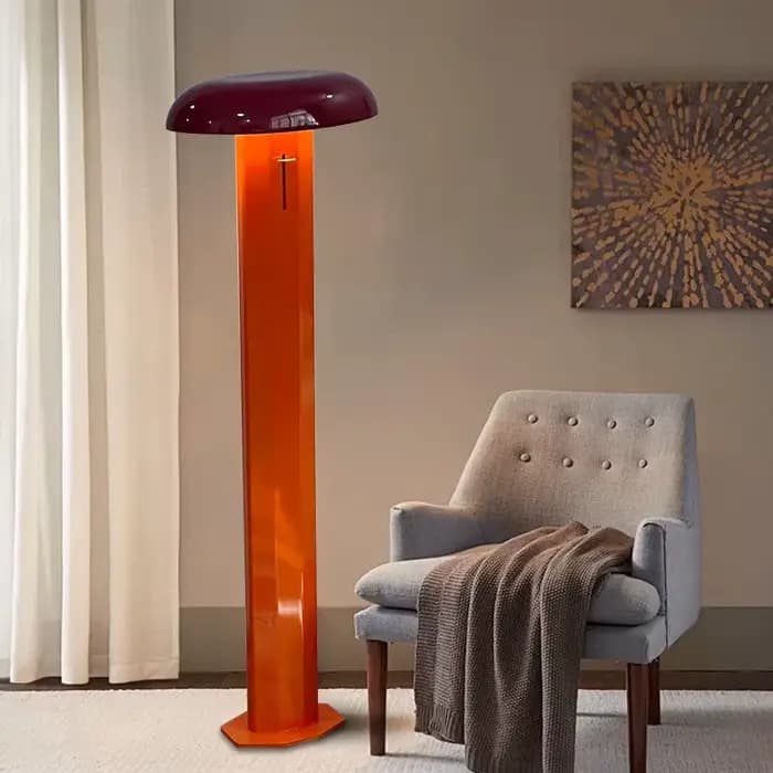 Lampe sur pied moderne espagnole 2026, décoration de salon, bleu vert, lumière créative pour chevet, canapé, coin