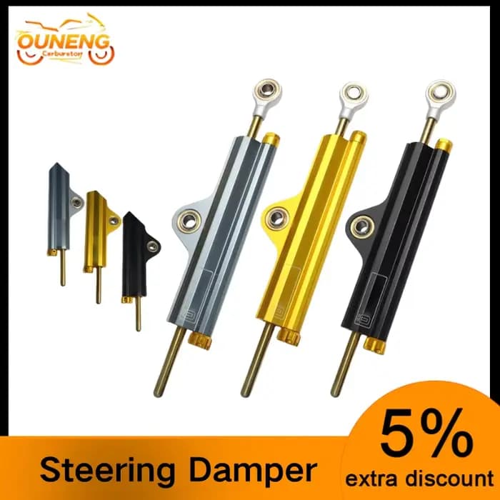 Amortisseurs de direction de Suspension 260MM pour Ohlins Yamaha Yzf R1 Mt-10 Yzf R1m Kawasaki Ninja Zx-6r Vario Scoopy Mio Jupiter Vixion