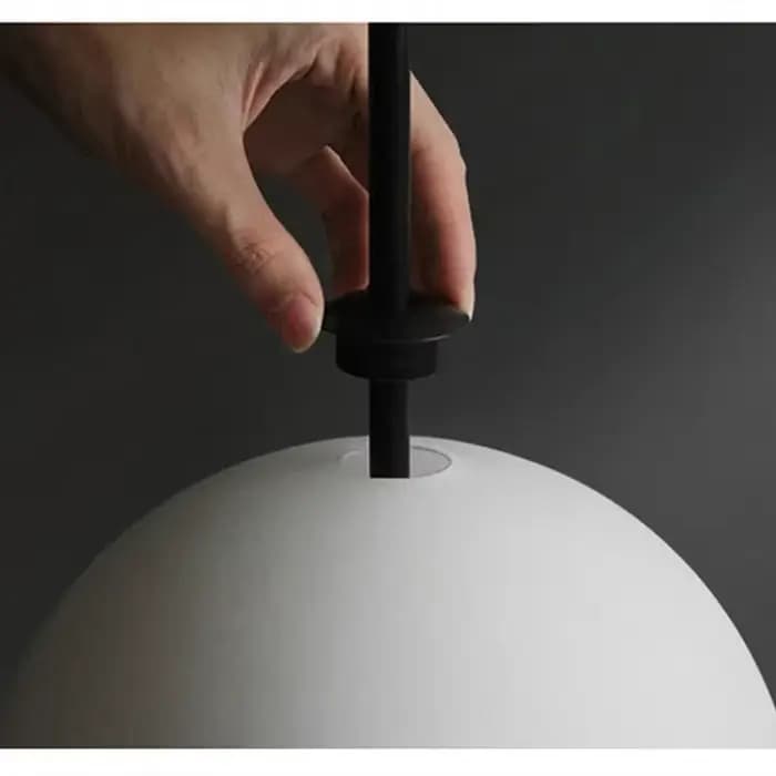 Lustre moderne pour îlot de cuisine, lampe suspendue nordique avec perles en forme de gourde, luminaire décoratif d'intérieur, idéal pour un salon, une chambre à coucher ou une table de chevet