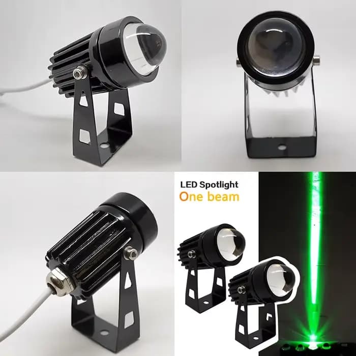 Projecteur mural LED extérieur 9W 12W éclairage paysager 220V rouge vert bleu RGB applique murale IP66 étanche un faisceau lumineux