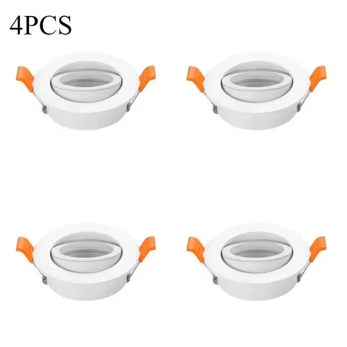 Downlight encastré moderne 2/4/6 pièces, Spot lumineux GU10 MR16 réglable, luminaire de plafond direct d'usine pour la décoration de la maison du salon