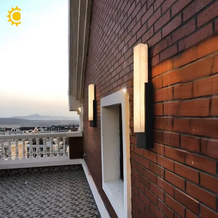 Appliques murales LED en acier inoxydable, lampe de porche, appliques étanches, antirouille, extérieur, cour, rue, chemin, IP65, AC 85-265V, 12W, 18W
