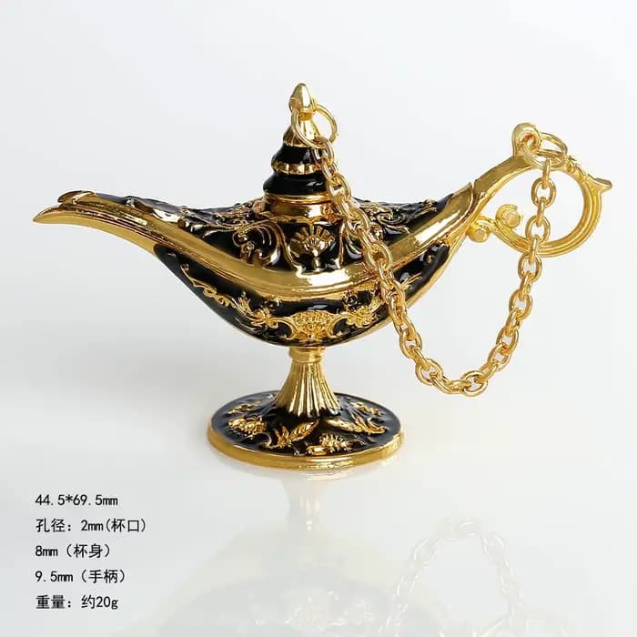 Lampe Aladdin, décoration artisanale de bureau, ornement pour salon, bureau, chambre à coucher, cadeau de fête