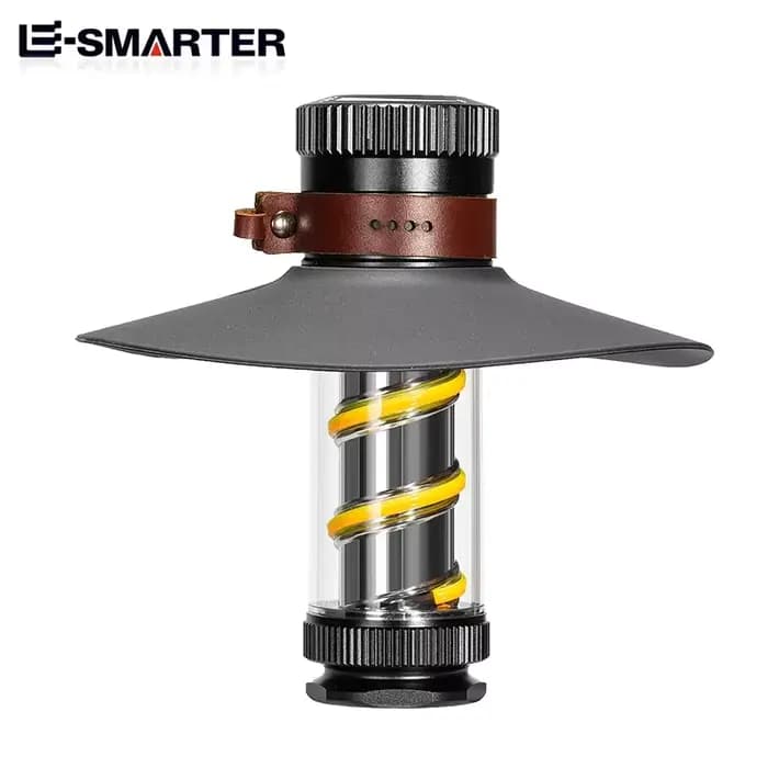 Lampe de poche étanche en laiton COB pour camping, lampes de tente d'extérieur, torche à intensité variable, charge de type C, lampe d'urgence pour la pêche, la randonnée