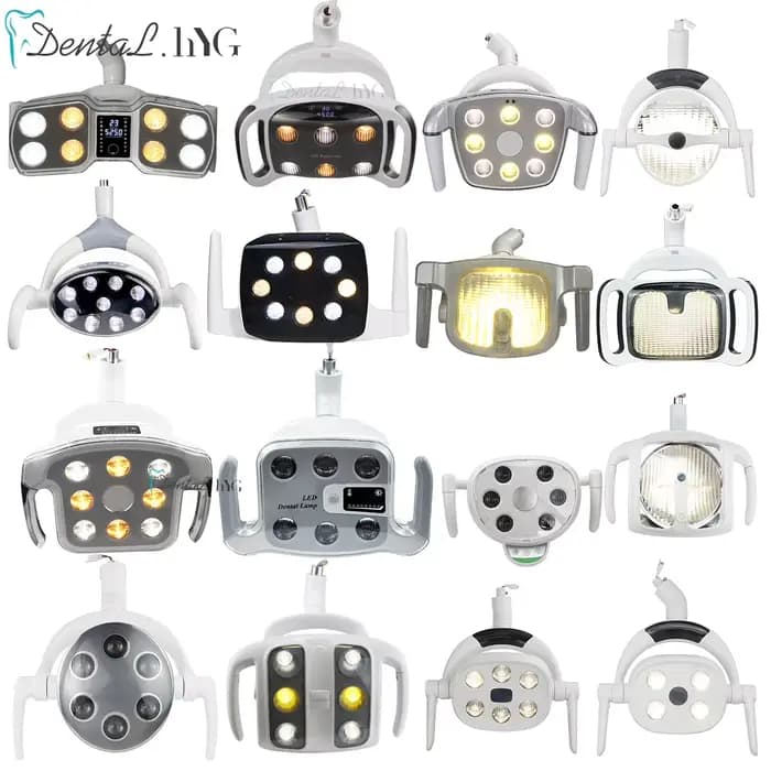 Générateur de lampe orale dentaire, lampe de fonctionnement, lumière LED pour unité de chaise de dentiste, lumière froide, lampe à induction sans chrome, équipement dentaire