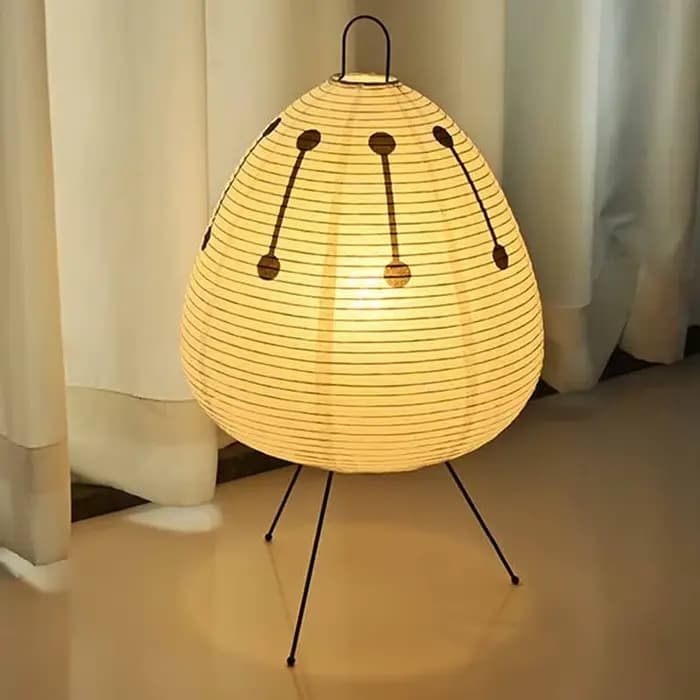 LED lampe de Table moderne minimaliste main berceau Xuan papier pour salon étude chambre hôtel intérieur Art créatif décor Luminaire
