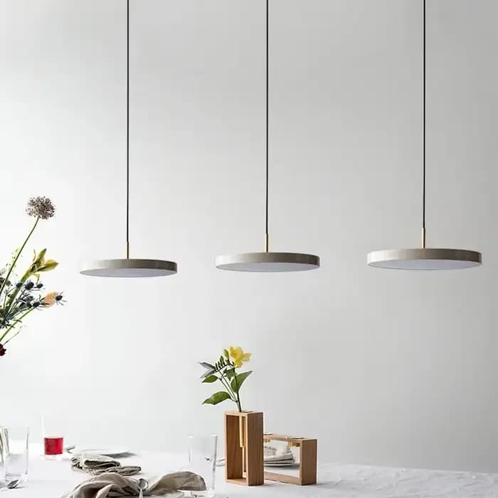 Lampe LED suspendue au design nordique, luminaire décoratif d'intérieur, idéal pour une chambre à coucher, une allée, un salon, une salle à manger, une cuisine ou une étude, 23-40cm