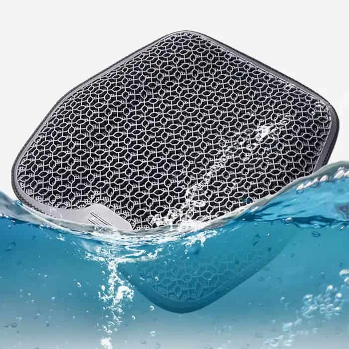 Coussin de siège de voiture en gel à motif nid d'abeille, respirant, doux et facile à nettoyer, offre un soutien confortable, coussin de siège de voiture en gel élastique