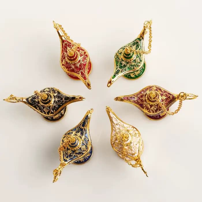Lampe Aladdin, décoration artisanale de bureau, ornement pour salon, bureau, chambre à coucher, cadeau de fête