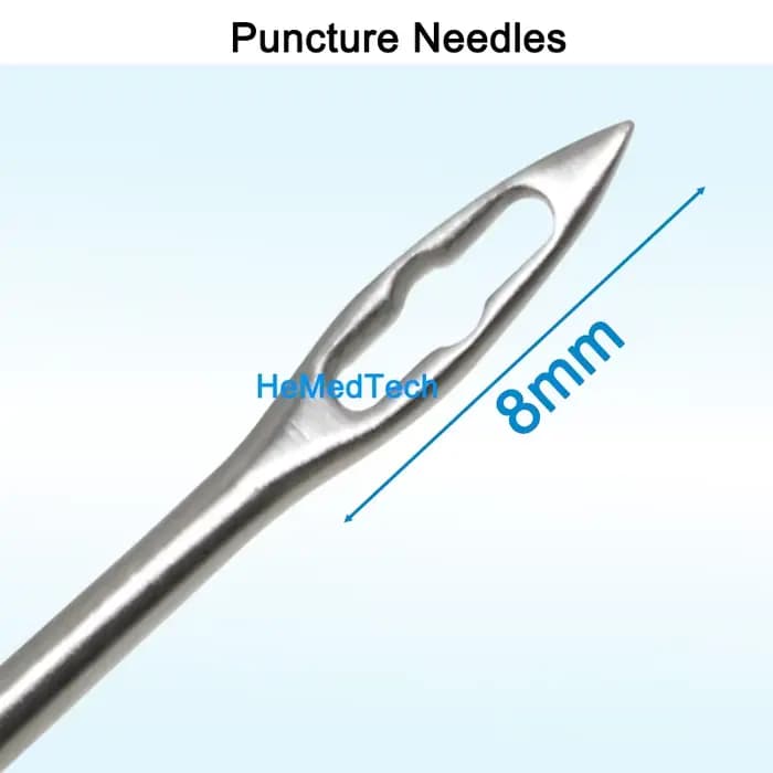 Aiguille de Suspension de Traction de crevaison en acier inoxydable, poignée antidérapante, outils cosmétiques en plastique