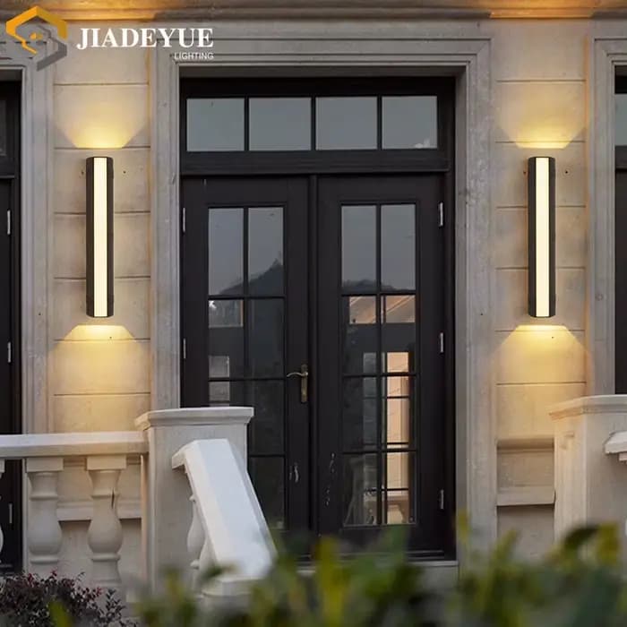 LED applique murale extérieure IP65 étanche jardin lumière escaliers allée couloir Villa jardin mur extérieur trois voies lumineux projecteur