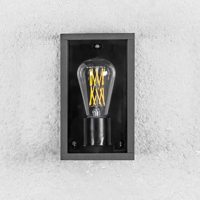 Applique Murale Extérieure Moderne et Étanche, Luminaire Décoratif d'Nik, Idéal pour un Jardin, une Villa, un Couloir, une Entrée, un délégations ou une Terrasse