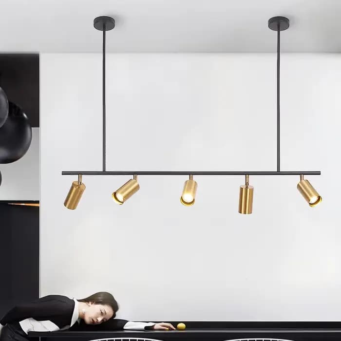 Plafonnier LED au design post-moderne, disponible en noir et en or, luminaire décoratif de plafond, idéal pour une cuisine, une salle à manger, une chambre à coucher, un bar ou un restaurant