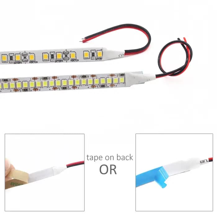 12V LED bande SMD 2835 1M 2M 3M 4M 5M LED bande bande lumière 120LED/M 240LED/M blanc chaud bande Flexible ruban décor à la maison lumière