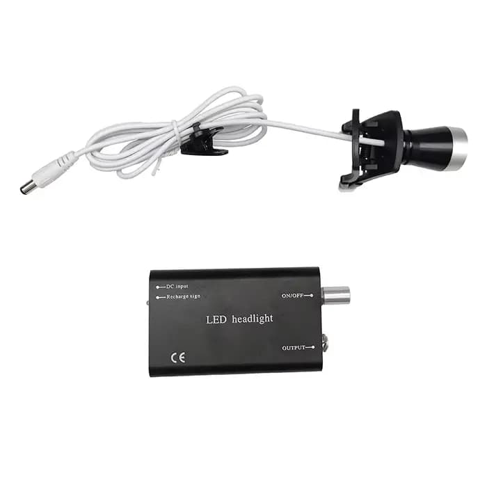 Lampe LED orale pour loupe dentaire, générateurs portables, lumière de sauna, loupe de dentiste, loupe binoculaire, 2,5X, 3,5X
